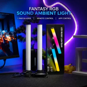 ARGB LED Music Light Bar Bangladesh | Bluetooth App Control RGB Gaming Ambient Light