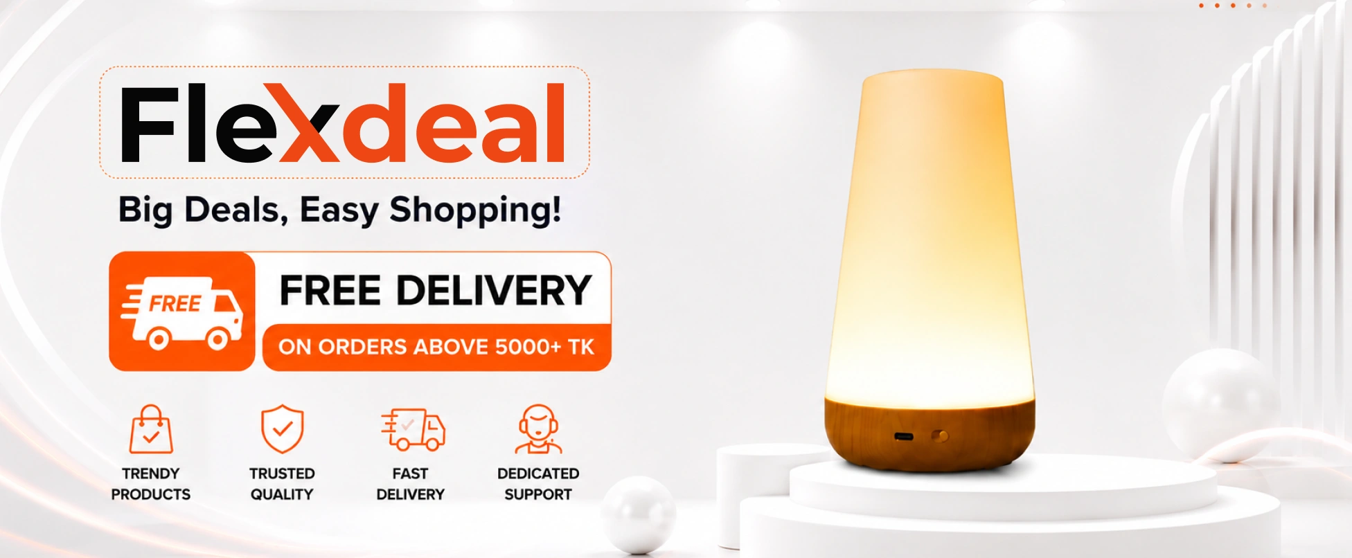 RGB Touch Lamp with Remote Control