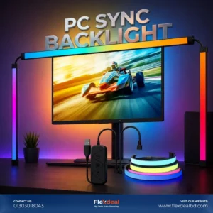 PC Sync RGB Monitor Backlight – USB Ambient Gaming LED Strip with Screen Sync